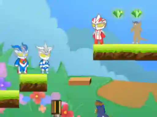 Jwèt Ultraman Monster Island Adventure 2 sou entènèt