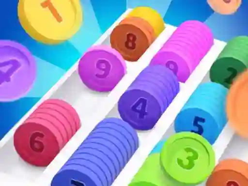 Jwèt Coin Sort Puzzle sou entènèt