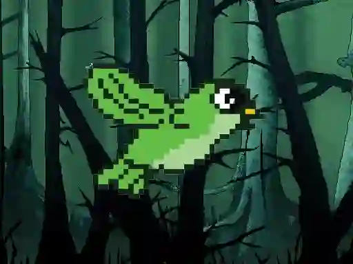 Jwèt Flappy Zombird sou entènèt