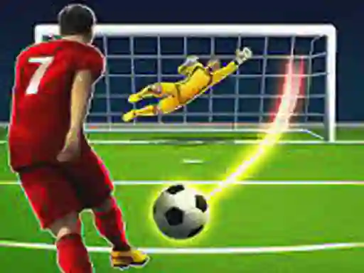 Jwèt Soccer Kick Flick sou entènèt