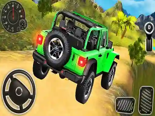 Jwèt Offroad Jeep Simulator 4x4 2022 sou entènèt