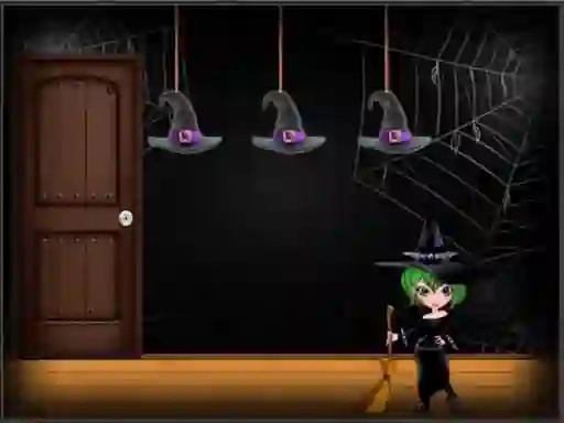 Jwèt Amgel Halloween Room Escape 32 sou entènèt