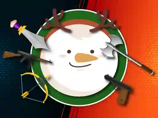 Jwèt Kick The Snowman Xmas sou entènèt