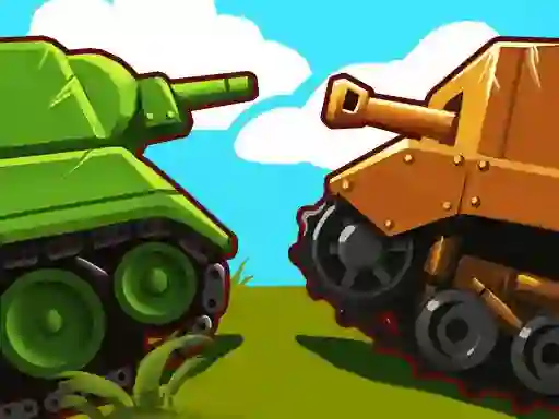 Jwèt Multiplayer Tank Battle sou entènèt