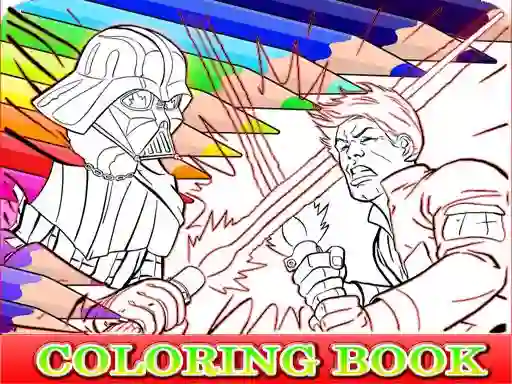 Jwèt Coloring Book for Darth Vader sou entènèt