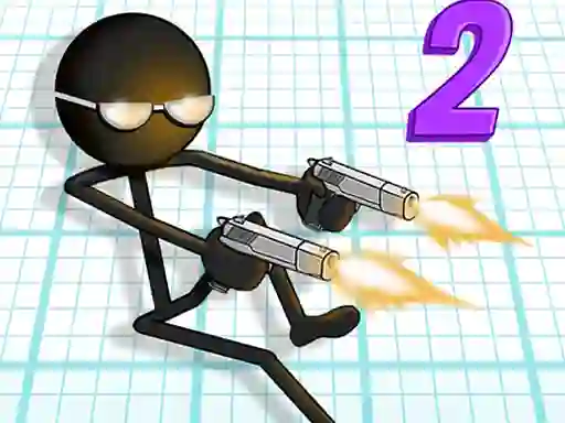 Jwèt Gun Fu: Stickman 2 sou entènèt