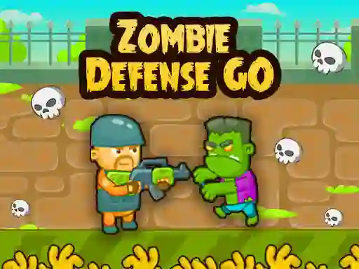 Jwèt Zombie Defense GO sou entènèt