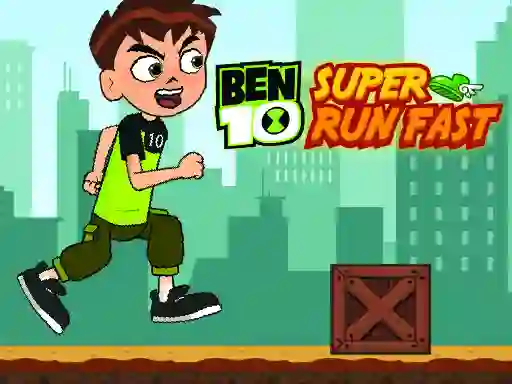 Jwèt Ben 10 Super Run Fast sou entènèt