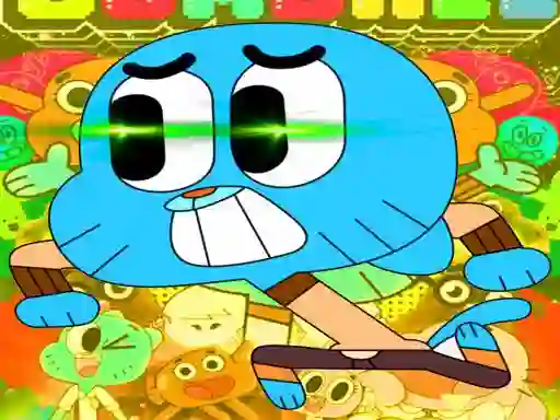 Jwèt Gumball Runner adventure sou entènèt