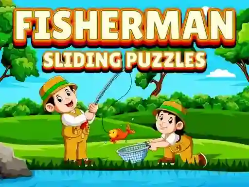 Jwèt Fisherman Sliding Puzzles sou entènèt