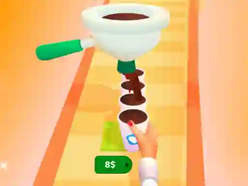 Jwèt Coffee Run 3D sou entènèt