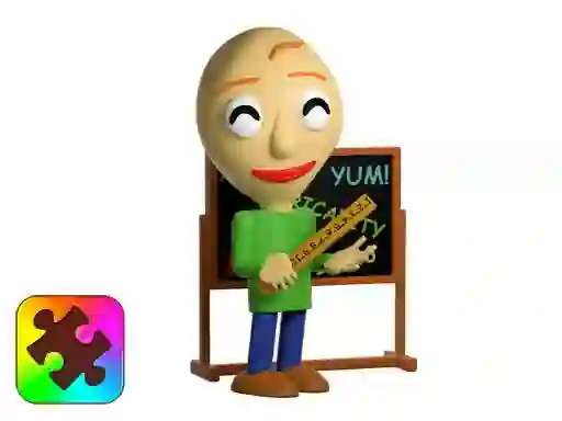 Jwèt Baldie Jigsaw Challenge sou entènèt