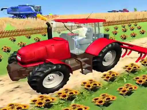 Jwèt Dr. Tractor Farming sou entènèt
