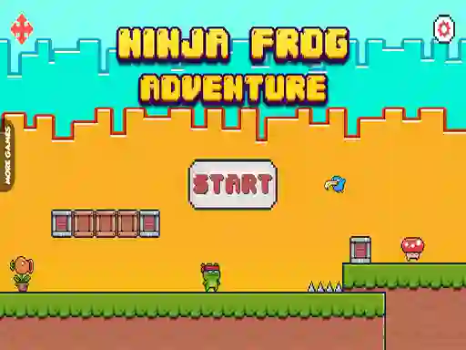 Jwèt Ninja Frog Adventure sou entènèt