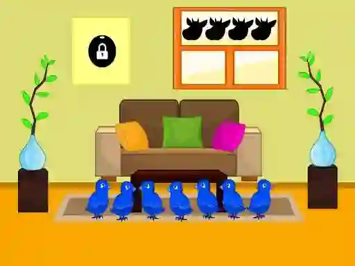 Jwèt Rumpus House Escape sou entènèt