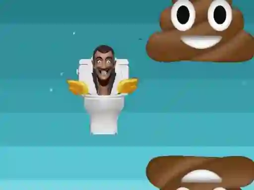 Jwèt Skibidi Toilets: Flappy sou entènèt