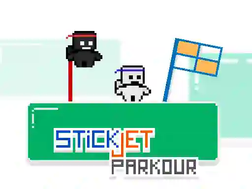 Jwèt StickJet Parkour sou entènèt