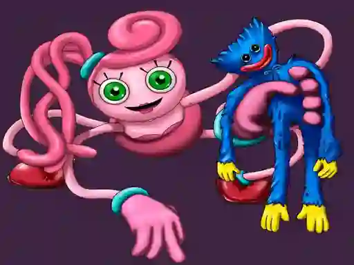 Jwèt Mommy Stikman Vs Huggy Wuggy sou entènèt