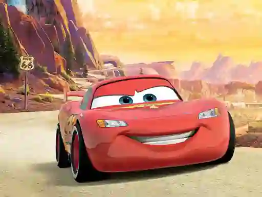 Jwèt Lightning McQueen Hidden sou entènèt