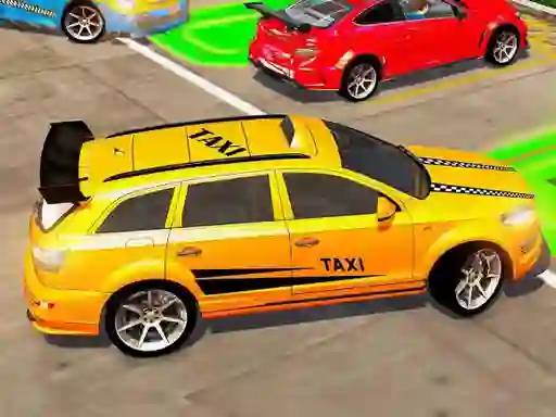 Jwèt Taxi Parking Challenge sou entènèt