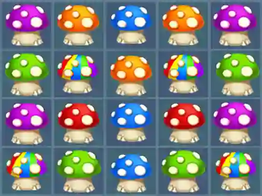 Jwèt Mushroom Match sou entènèt