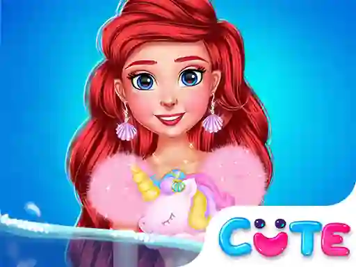 Jwèt Princess Turned Into Mermaid sou entènèt