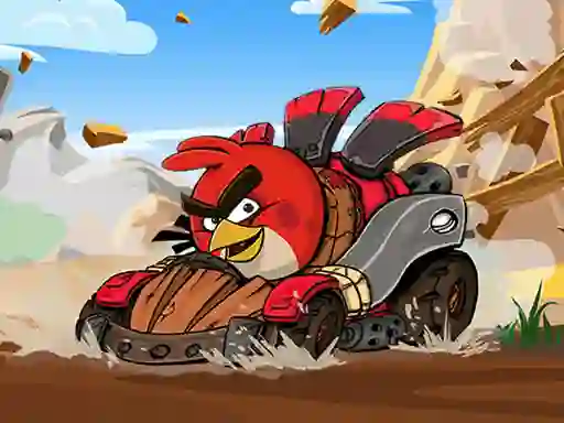 Jwèt Angry Birds Kart Hidden Stars sou entènèt
