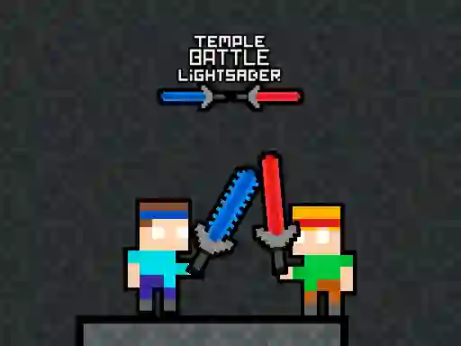 Jwèt Temple Battle Lightsaber sou entènèt