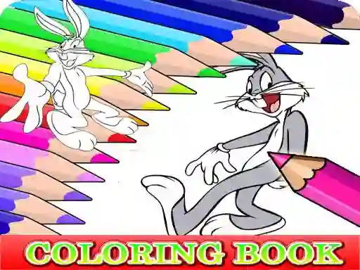 Jwèt Coloring Book for Bugs Bunny sou entènèt