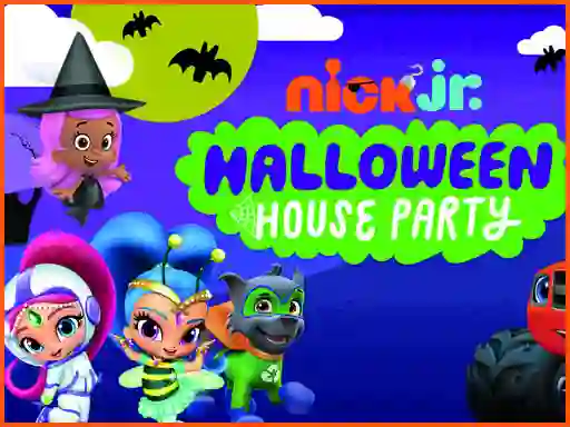 Jwèt Nick Jr. Halloween House Party sou entènèt