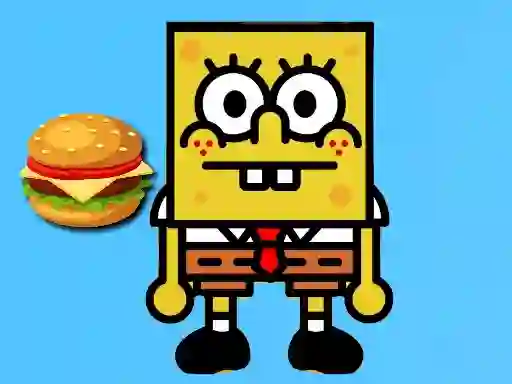 Jwèt SpongeBob Hidden Burger sou entènèt