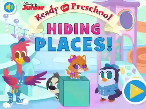 Jwèt Ready for Preschool Hiding Places sou entènèt