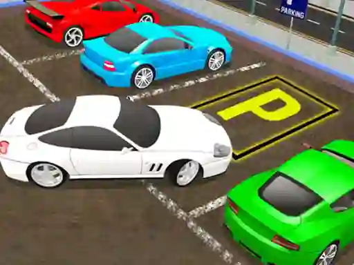 Jwèt Realistic Car Parking sou entènèt