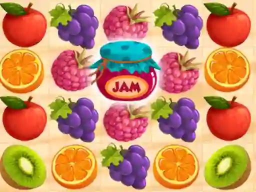 Jwèt Juicy Fruits Match3 sou entènèt