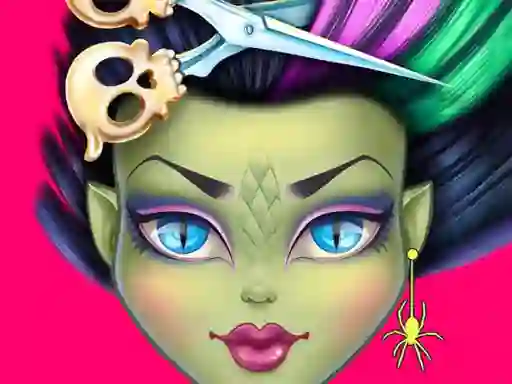 Jwèt Monster Hair Salon sou entènèt