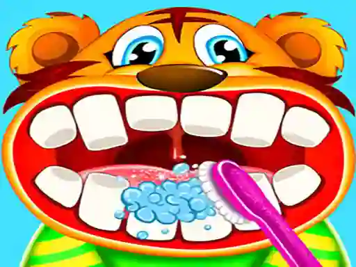 Jwèt Baby Panda Dentist Care sou entènèt
