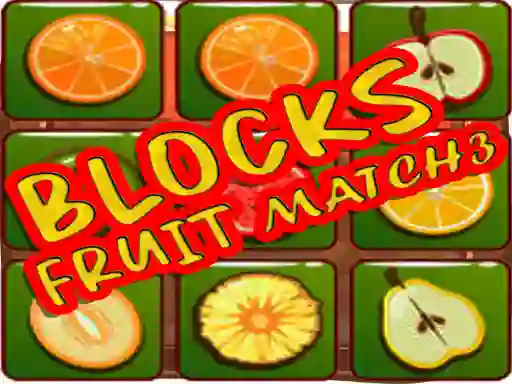 Jwèt Blocks Fruit Match3 sou entènèt