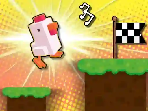 Jwèt Chicken Charge Race sou entènèt