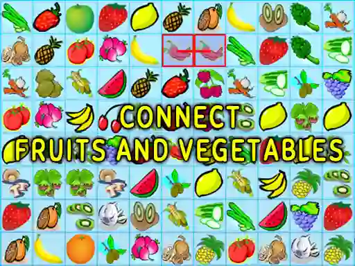 Jwèt Connect Fruits and Vegetables sou entènèt
