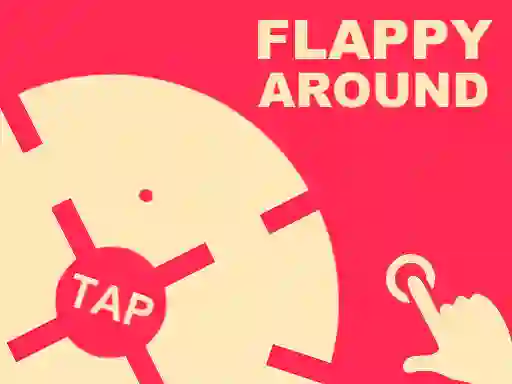 Jwèt Flappy Around sou entènèt