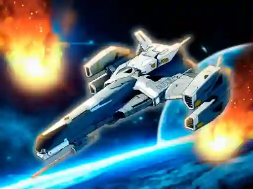Jwèt Asteroids: Space War sou entènèt