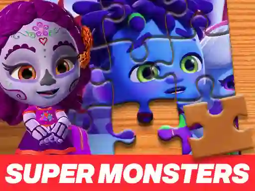 Jwèt Super Monsters Jigsaw Puzzle sou entènèt