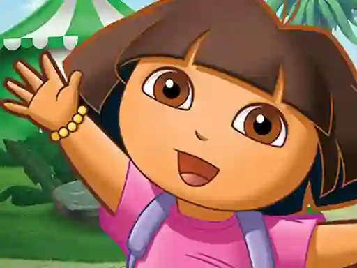 Jwèt Dora the Explorer Jigsaw Puzzle Collection sou entènèt