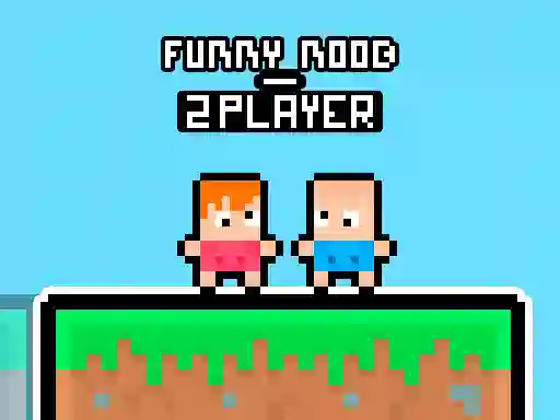 Jwèt Funny Noob 2 Player sou entènèt