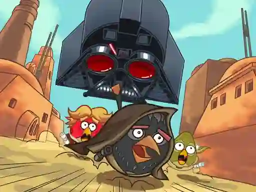 Jwèt Angry Birds Star Wars Coloring sou entènèt