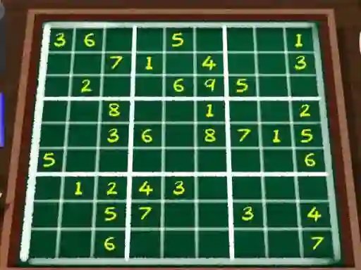 Jwèt Weekend Sudoku 37 sou entènèt