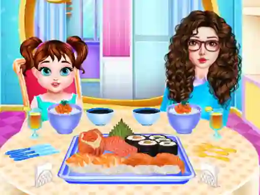 Jwèt Baby Taylor Sushi Cooking sou entènèt