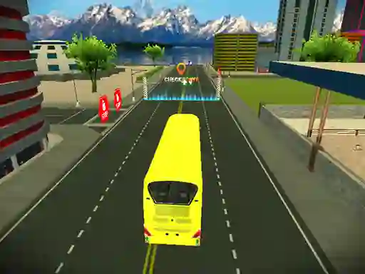 Jwèt Public City Transport Bus Simulator sou entènèt