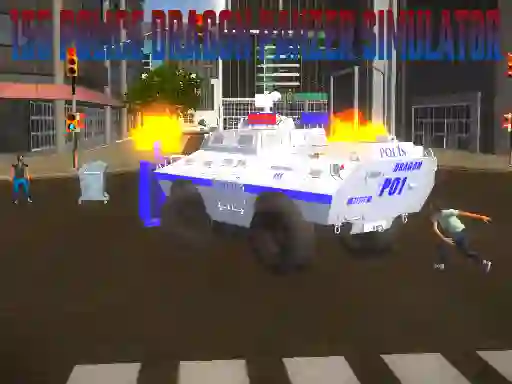 Jwèt 155 Police Dragon Panzer Simulator sou entènèt