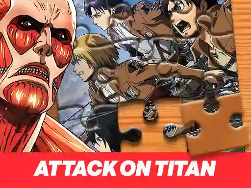 Jwèt Attack on Titan Jigsaw Puzzle sou entènèt